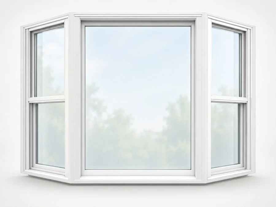 Bay and bow window example