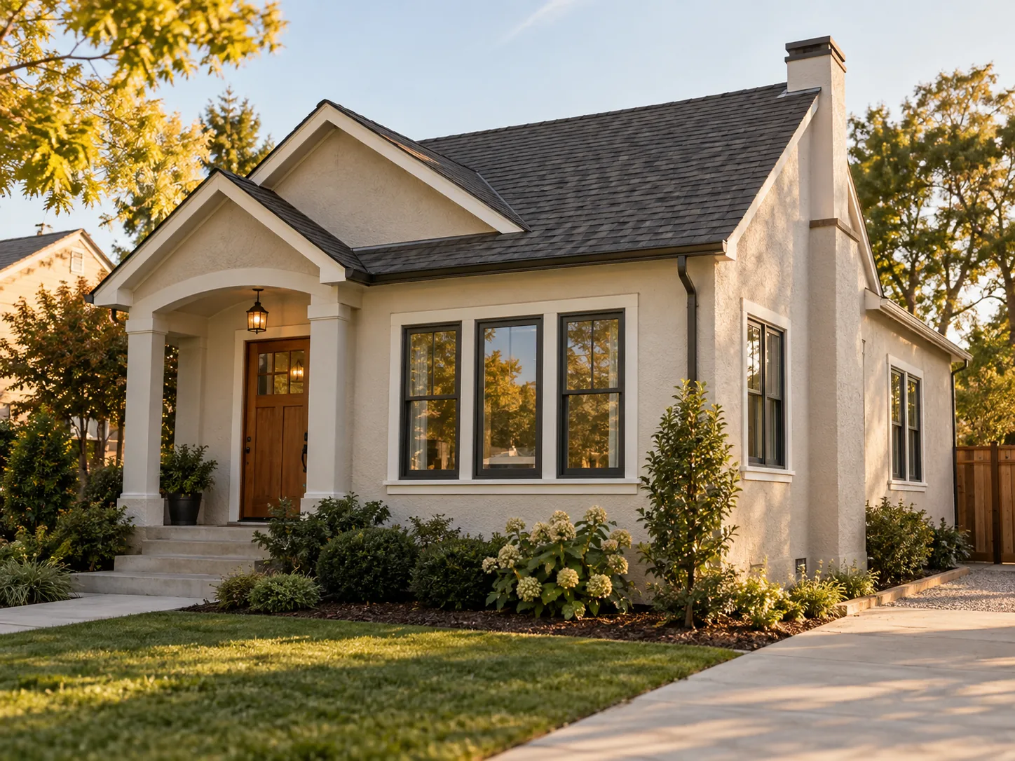 Retrofit window installation on a smaller updated home