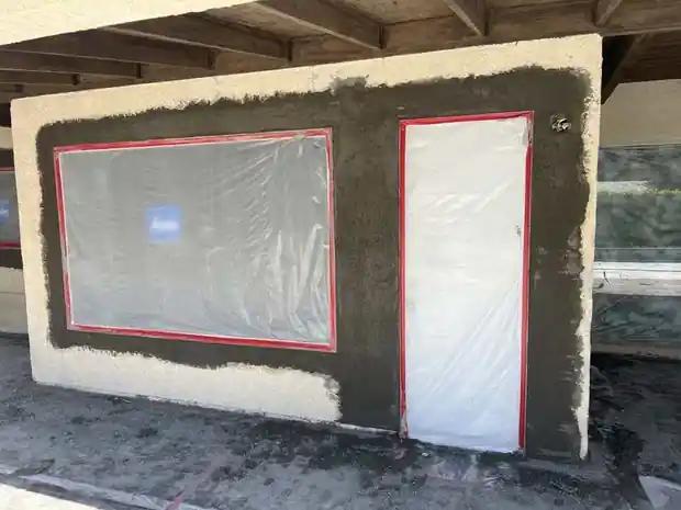 Window and door project in progress